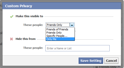Facebook Privacy